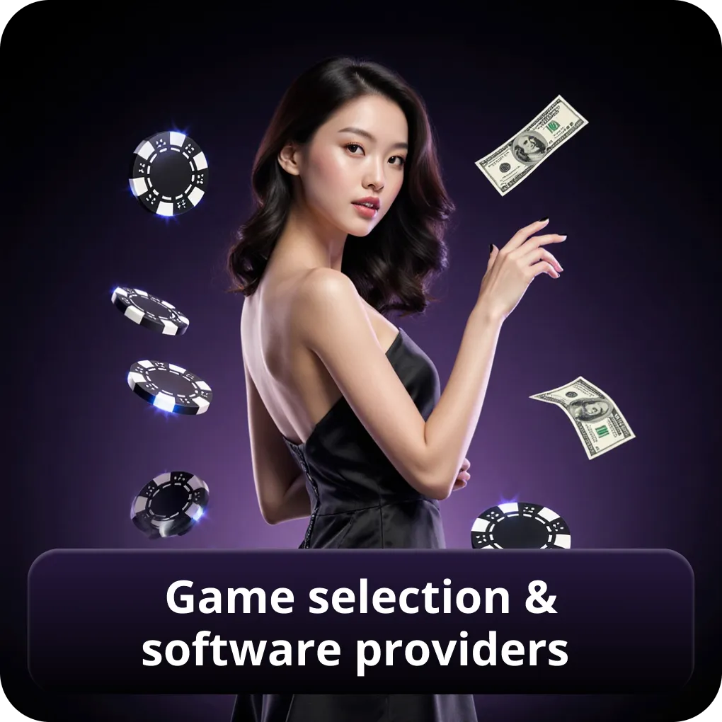 Game selection and software providers at non GamStop casinos UK